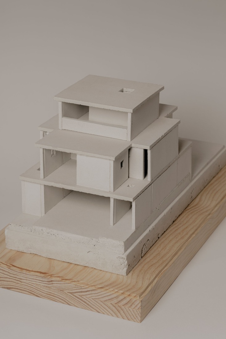 Maqueta. Casa Tlaloc por López González. Fotografía por Zaickz Moz.