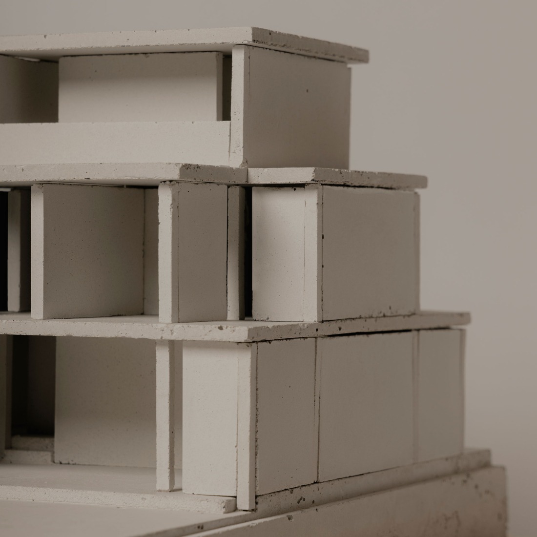 Maqueta. Casa Tlaloc por López González. Fotografía por Zaickz Moz.