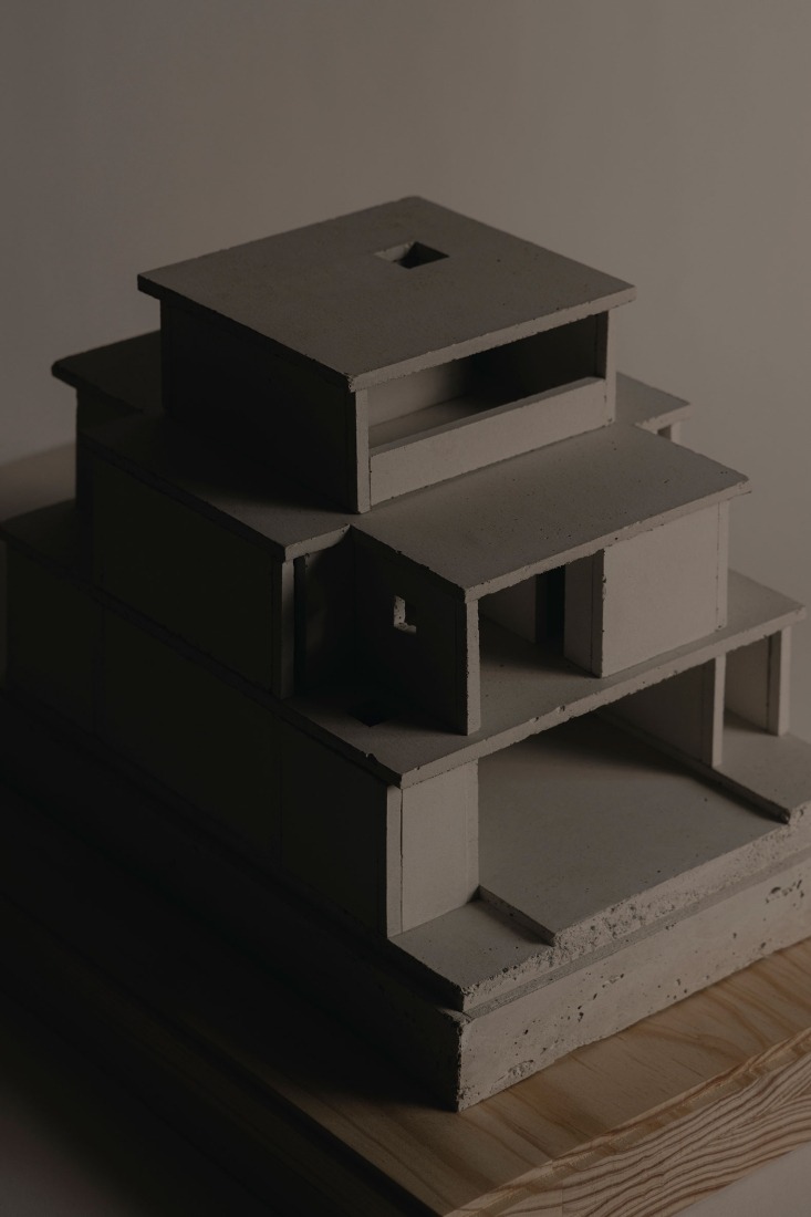 Maqueta. Casa Tlaloc por López González. Fotografía por Zaickz Moz.