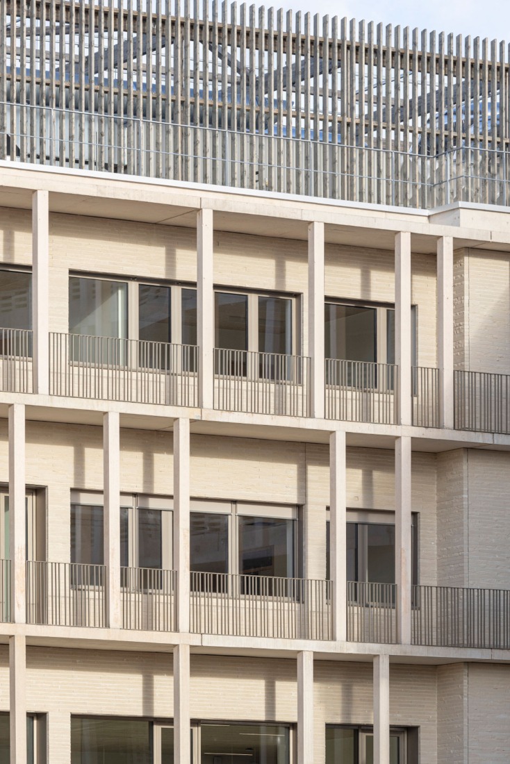 Eure Paramedical Training Institute (IFPE) by VIB architecture. Photograph by Cyrille Lallement.
