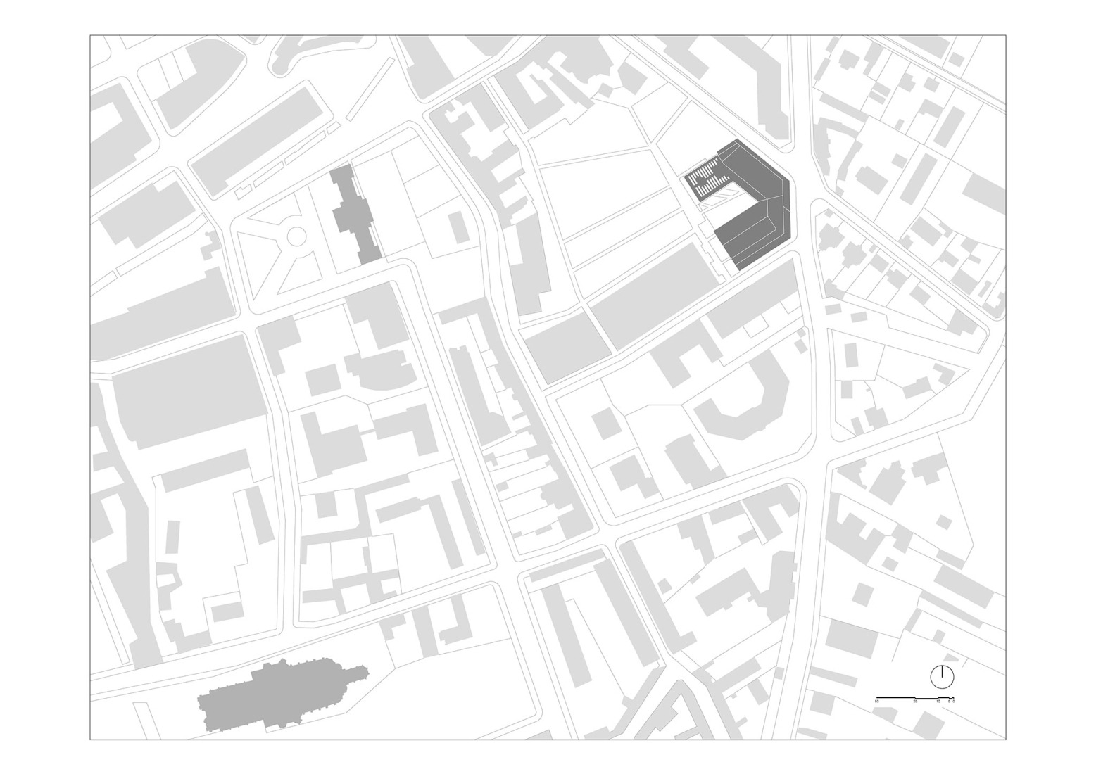 Site plan. Eure Paramedical Training Institute (IFPE) by VIB architecture.