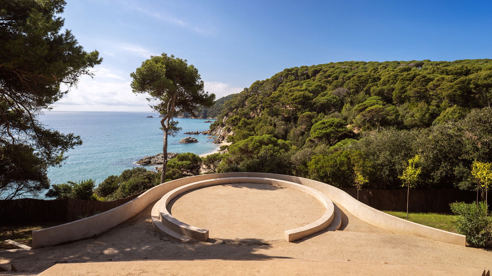 Theater in the Gardens of Santa Clotilde by Scob. Photograph by Judith Casas. 