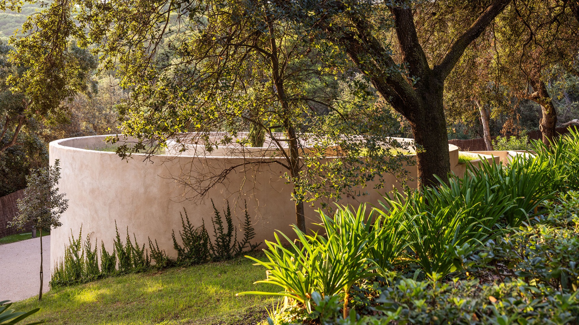 Theater in the Gardens of Santa Clotilde by Scob. Photograph by Judith Casas. 