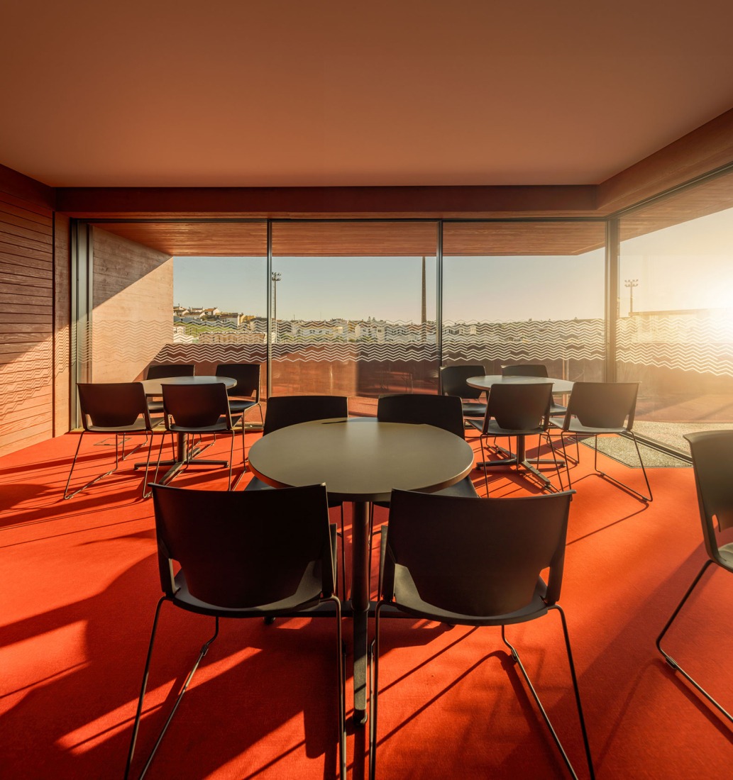 Vila do Bispo Museum by spaceworkers. Photograph by Fernando Guerra.