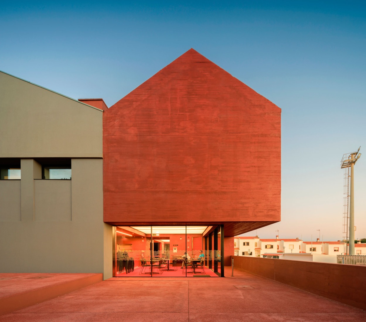 Vila do Bispo Museum by spaceworkers. Photograph by Fernando Guerra.