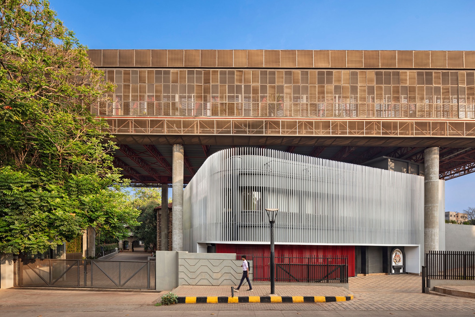 "Hoverspace" Extension to the KLE Society Head Office by Thirdspace. Photograph by Andre J Fanthome.