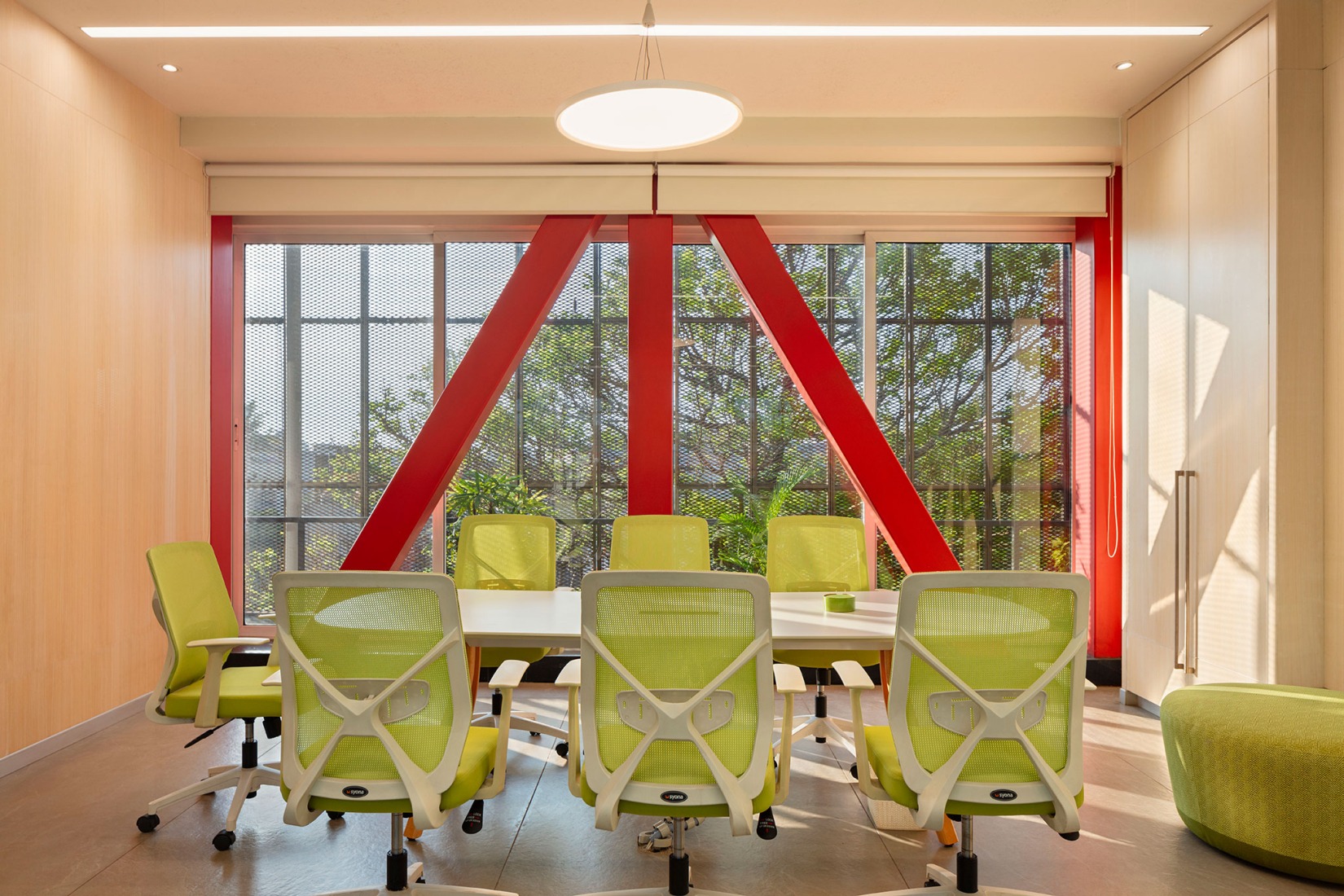 "Hoverspace" Extension to the KLE Society Head Office by Thirdspace. Photograph by Andre J Fanthome.