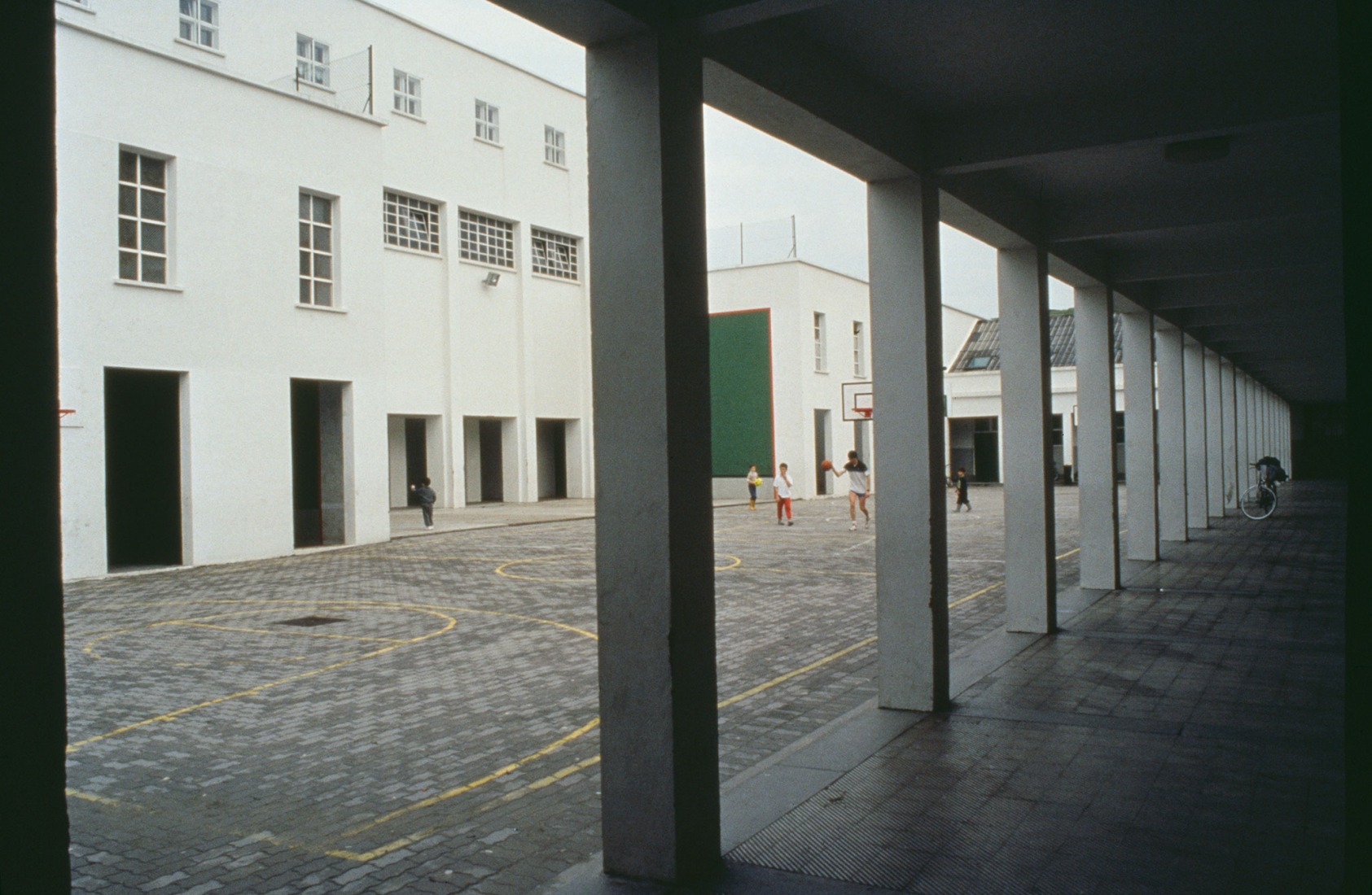 Ikastola (Basque-language school) in Hondarribia, Gipuzkoa (Spain) by Miguel Garay and José Ignacio Linazasoro (1974-1978).