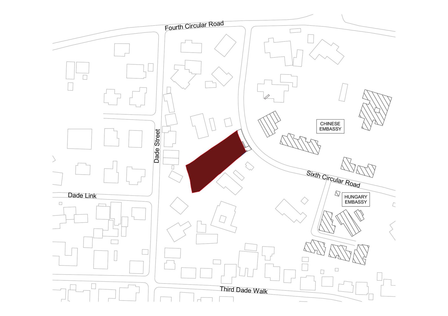 Site plan. Adjaye Associates Studio by Adjaye Associates.