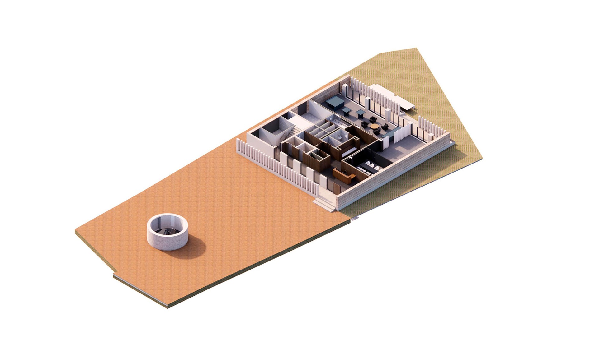 Model. Adjaye Associates Studio by Adjaye Associates.
