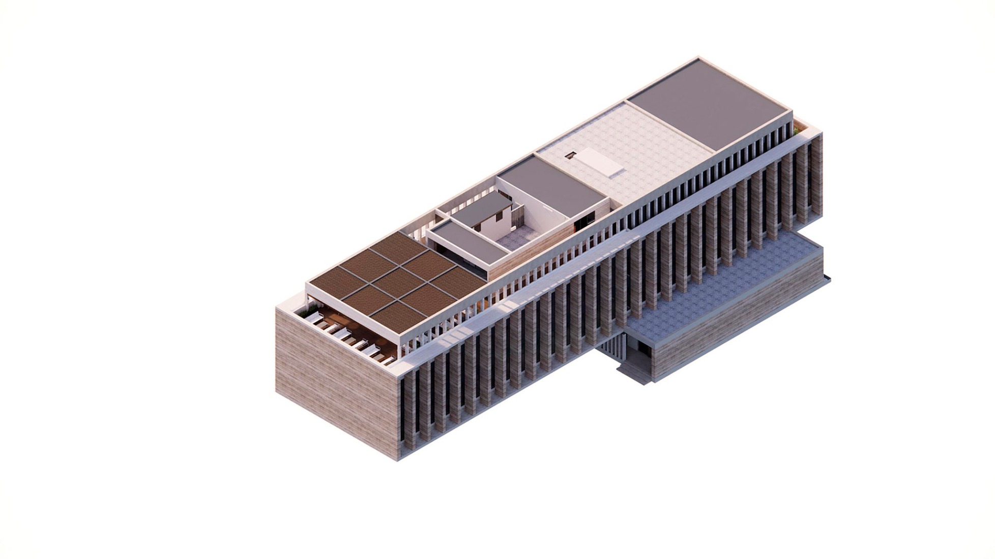 Model. Adjaye Associates Studio by Adjaye Associates.