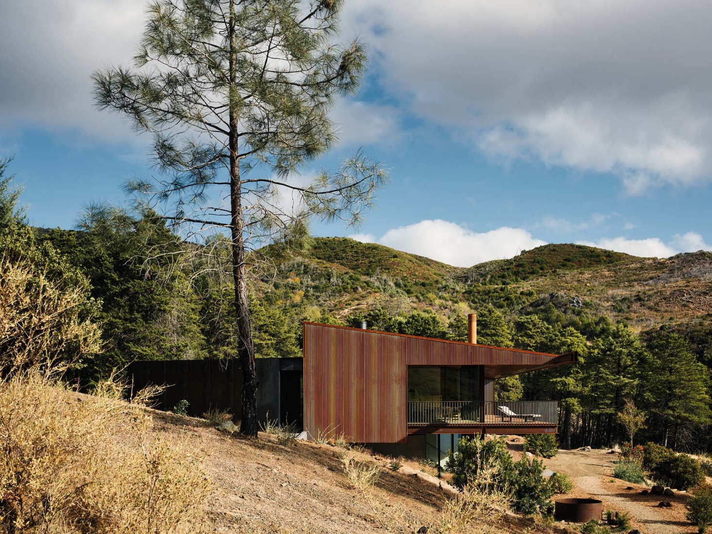 «Pine Flat» por Faulkner Architects. Fotografía por Joe Fletcher. 