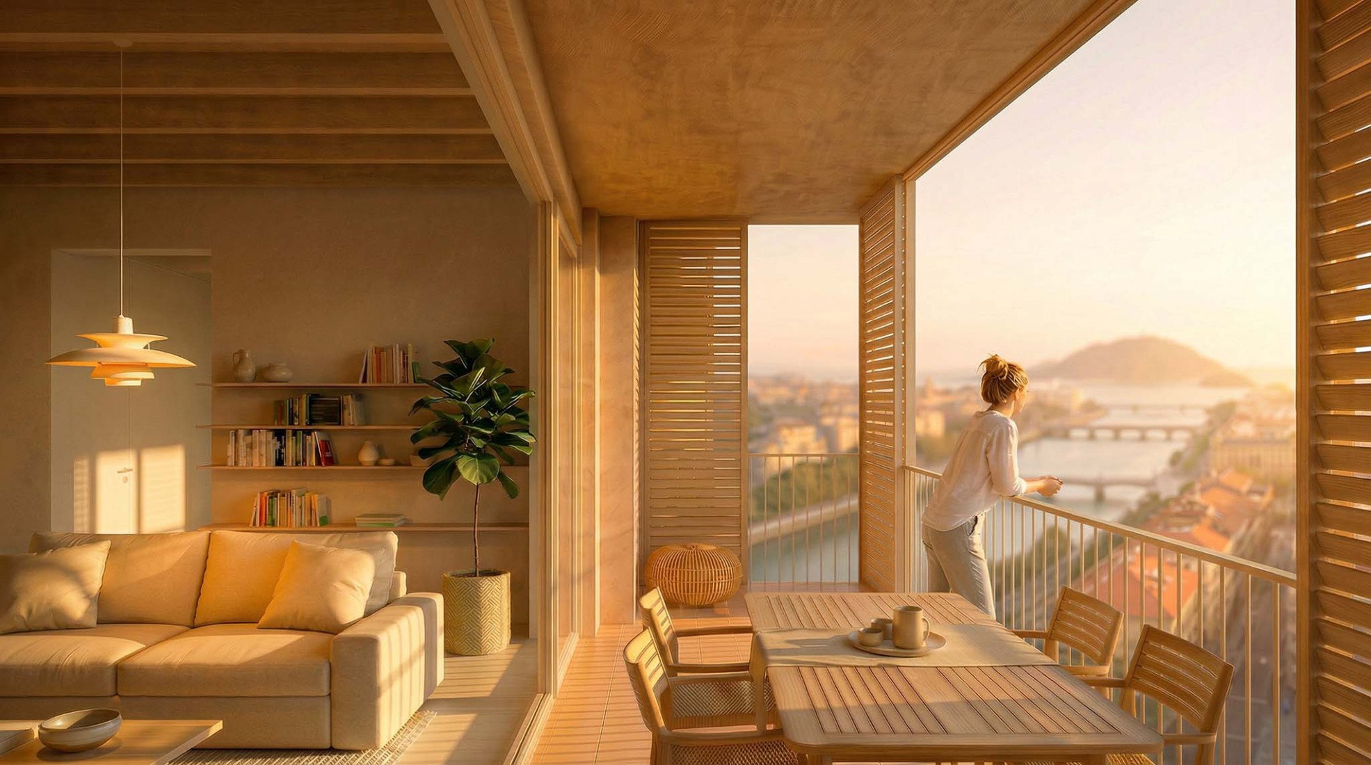 83 subsidized housing units by Nexo Arquitectura + ComboLab + Equipo.exe. Rendering courtesy of Nexo Arquitectura + ComboLab + Equipo.exe.  