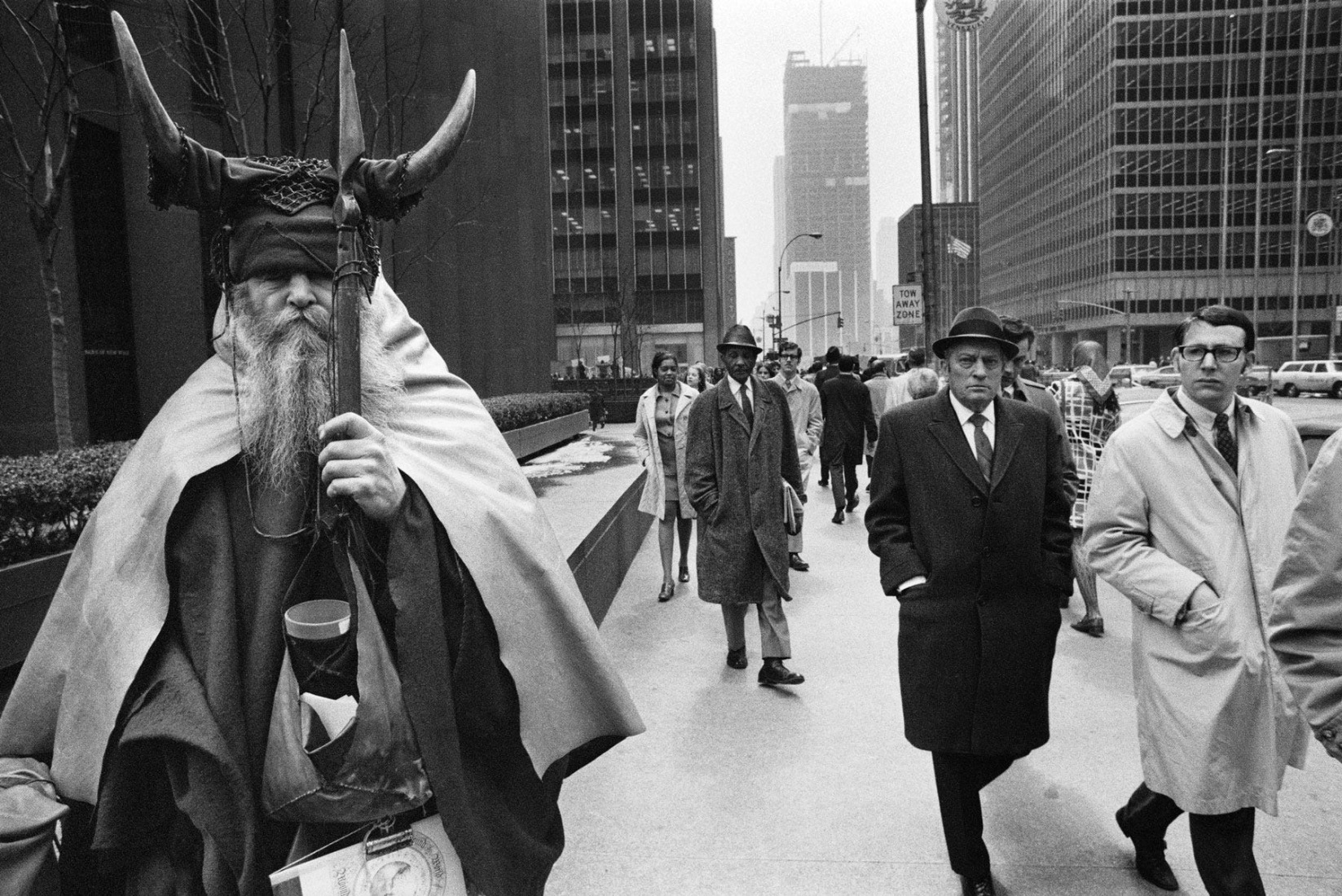 The Viking of Sixth Avenue. Photograph by Peter Martens. 