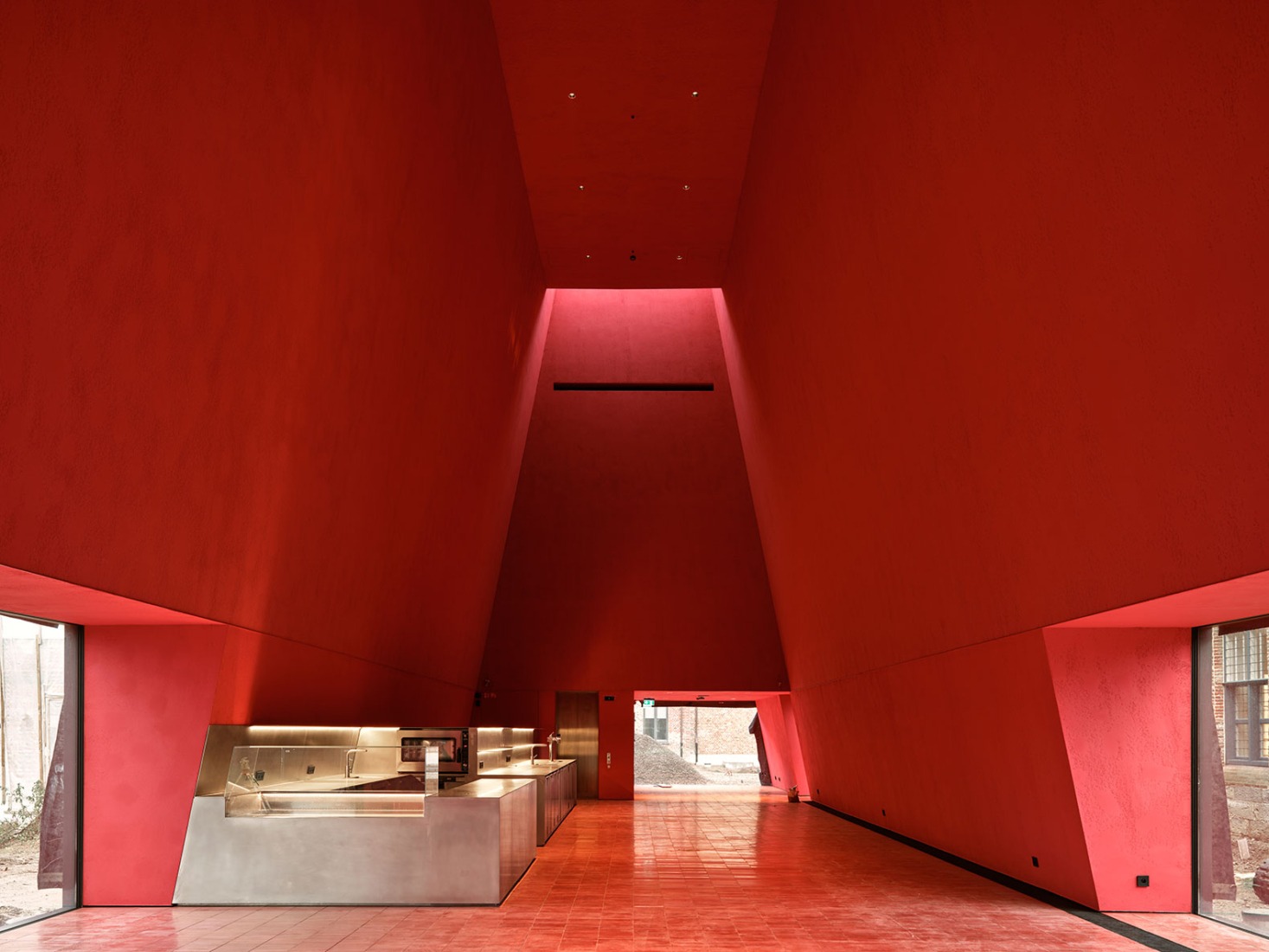 Nuevo museo de artes visuales Abby Kortrijk por Barozzi Veiga + Tab Architects. Dieter Van Caneghem.