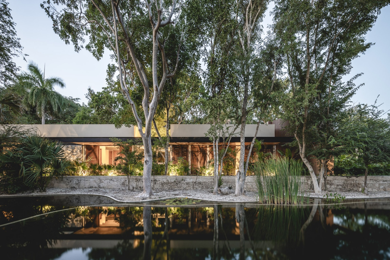 Transición, pausa, contemplación. Spa Hacienda Xcanatún por TAMA.