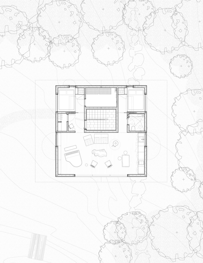 Floor plan. The Findling by Of Possible. 