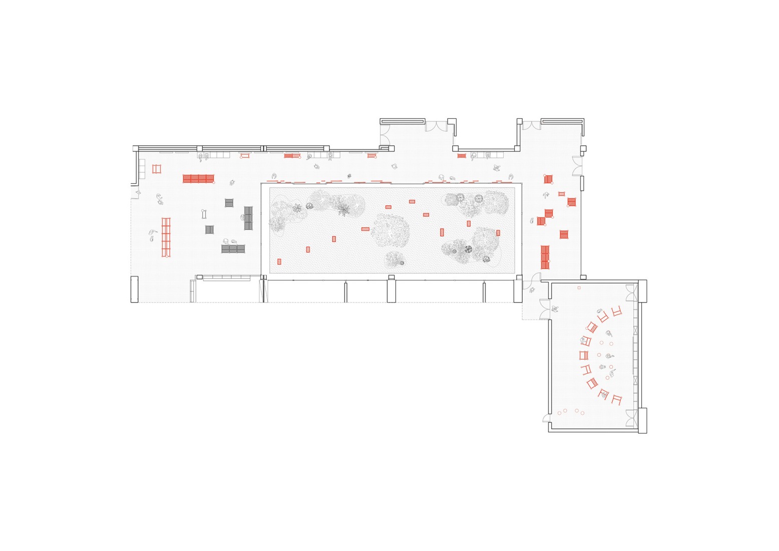 Floor plan. VOTA! by BUREAU. 