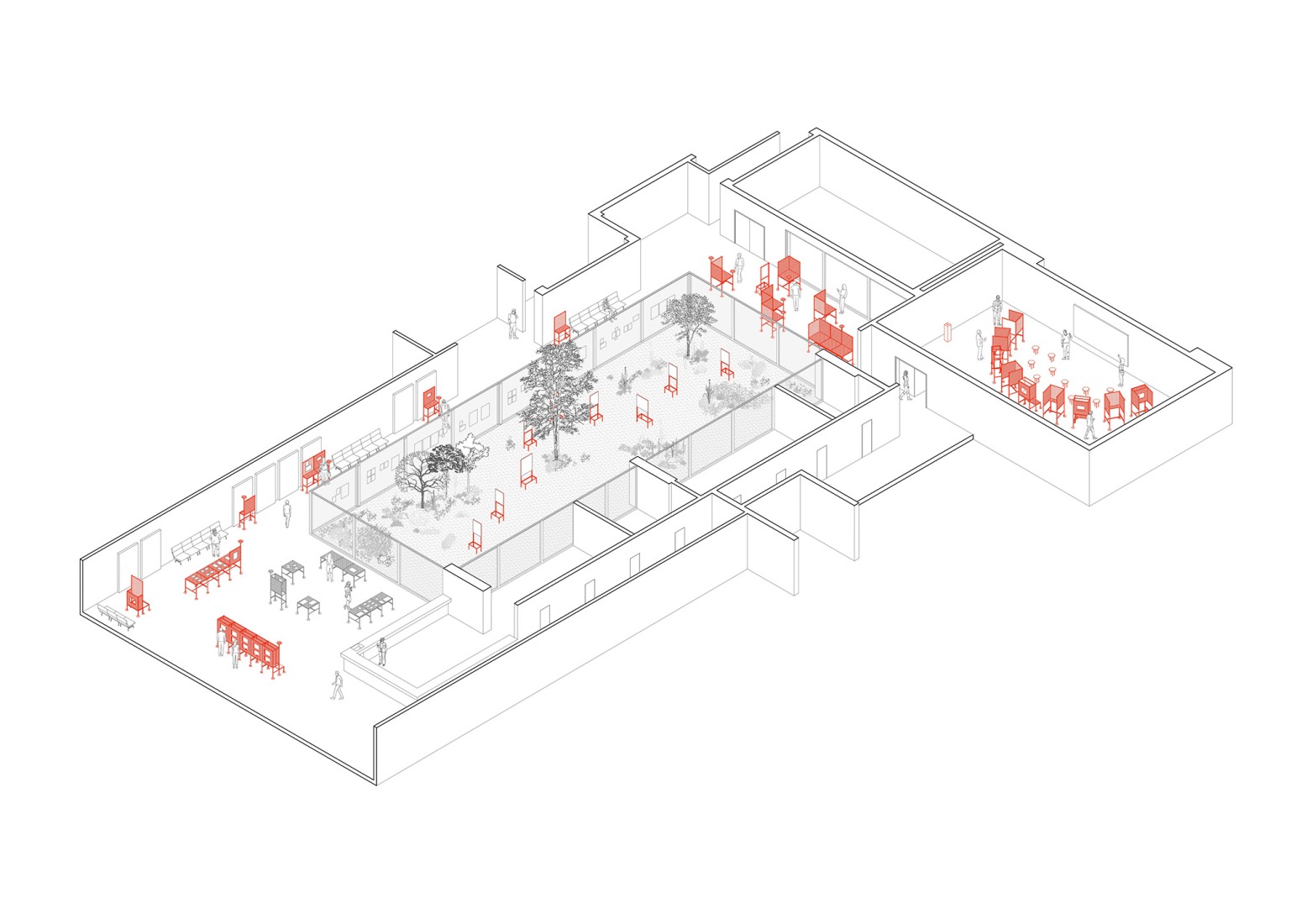 Axonometry. VOTA! by BUREAU.