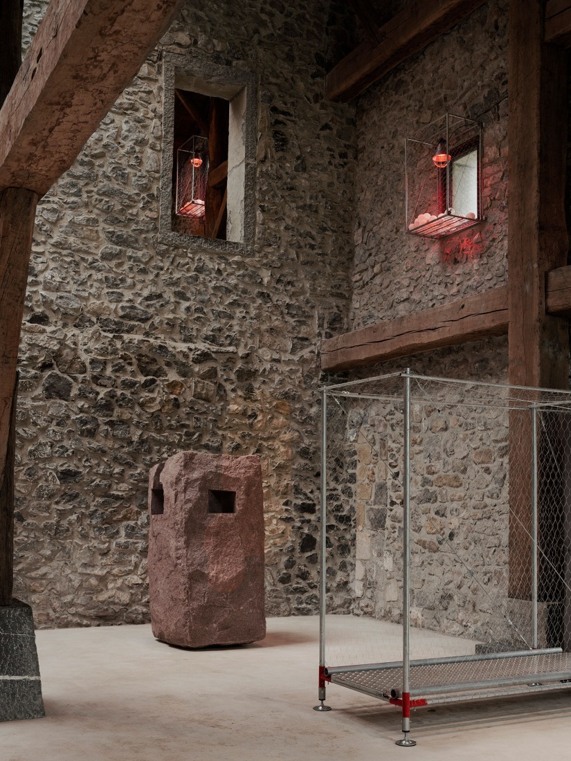 Instalación Limina, en Chillida Leku por los estudios Garbizu Collar y KRI. Fotografía por Alex Abril.