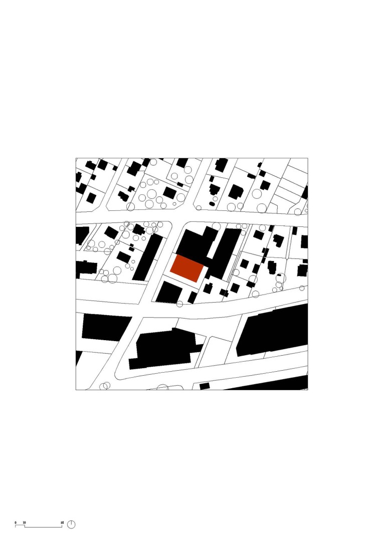 Site plan. Mosso by NOMOS.