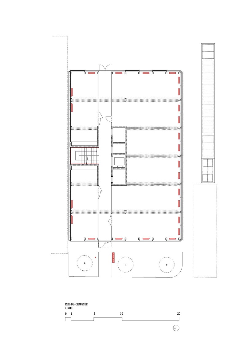 Ground floor plan. Mosso by NOMOS.