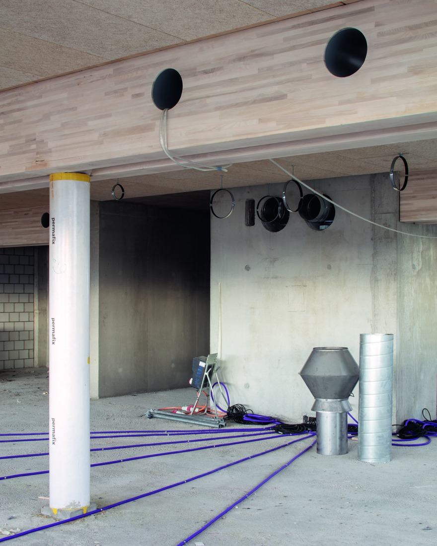 Construction process. Mosso by NOMOS. Photograph by Paola Corsini.
