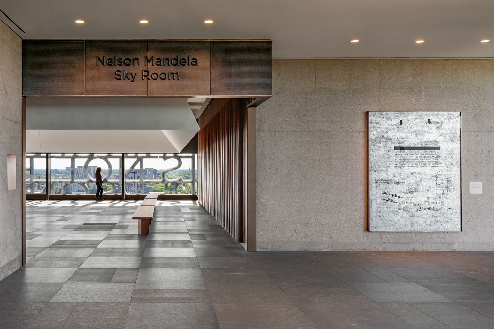 El Salón del Cielo del Museo del Centro Presidencial Obama en Chicago, Illinois, el 20 de mayo de 2026. Fotografía de Angie McMonigal. Cortesía de la Fundación Obama.