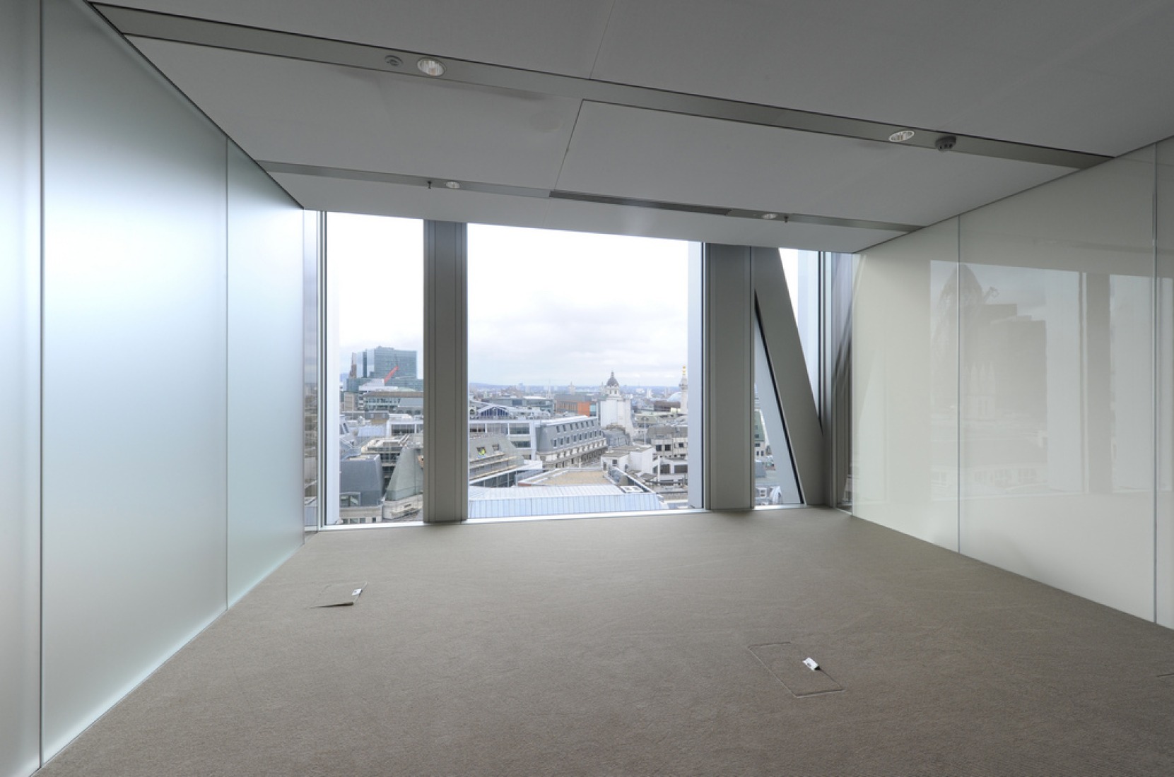 Rothschild Bank HQ. Vista interior de las salas de oficinas.