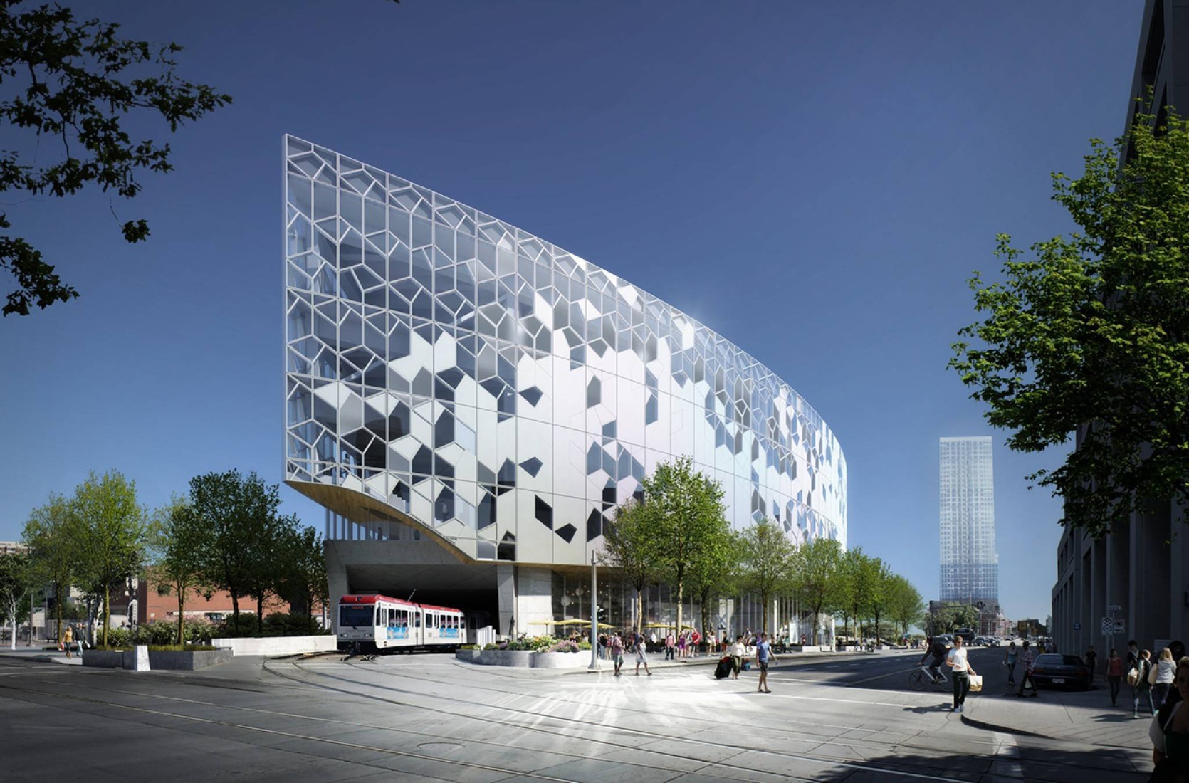 Nueva Biblioteca Central de Calgary y Biblioteca Plaza por Snøhetta.