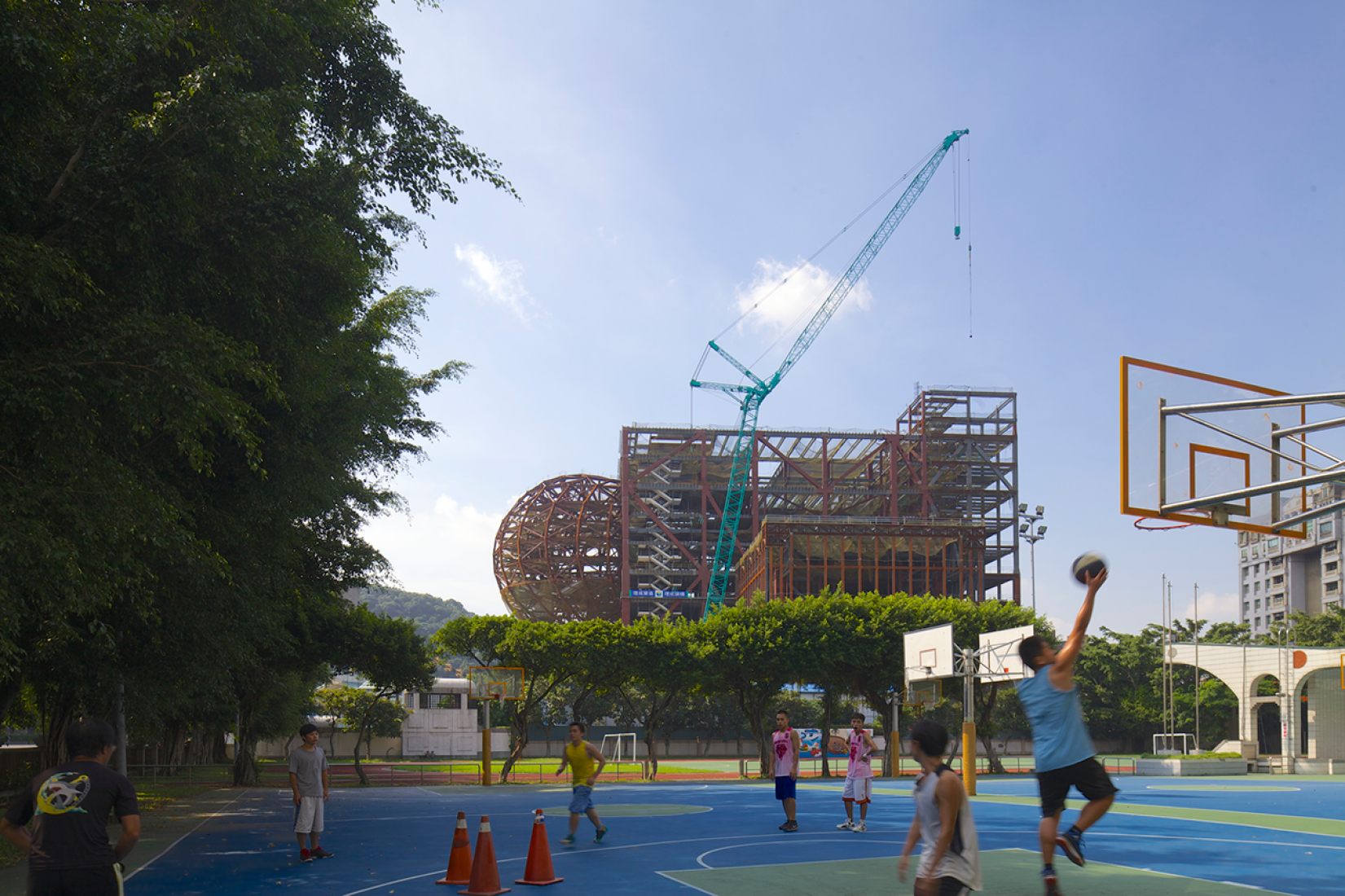 Centro de Artes Escénicas de Taipei (TPAC) por OMA. Fotografía © Philippe Ruault. Imagen cortesía de OMA. 