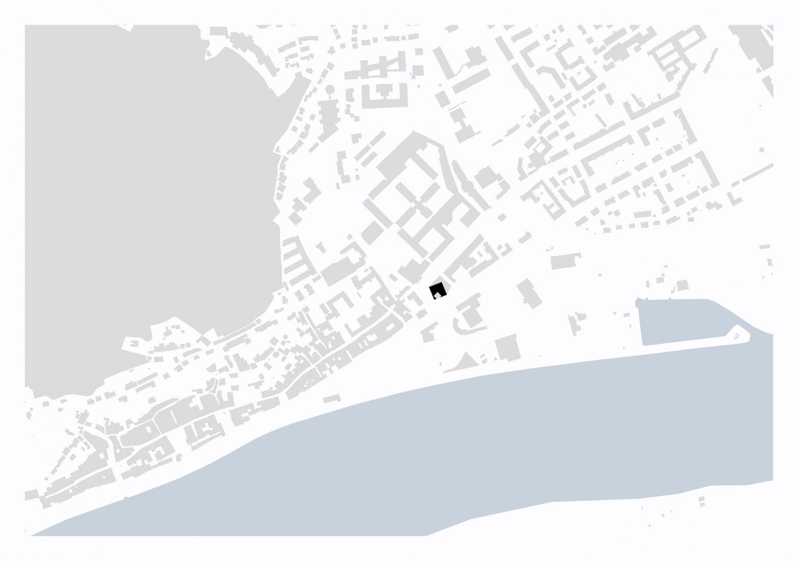 Plano de situación. Galería Estatal de la Baja Austria por Marte.Marte Architekten.