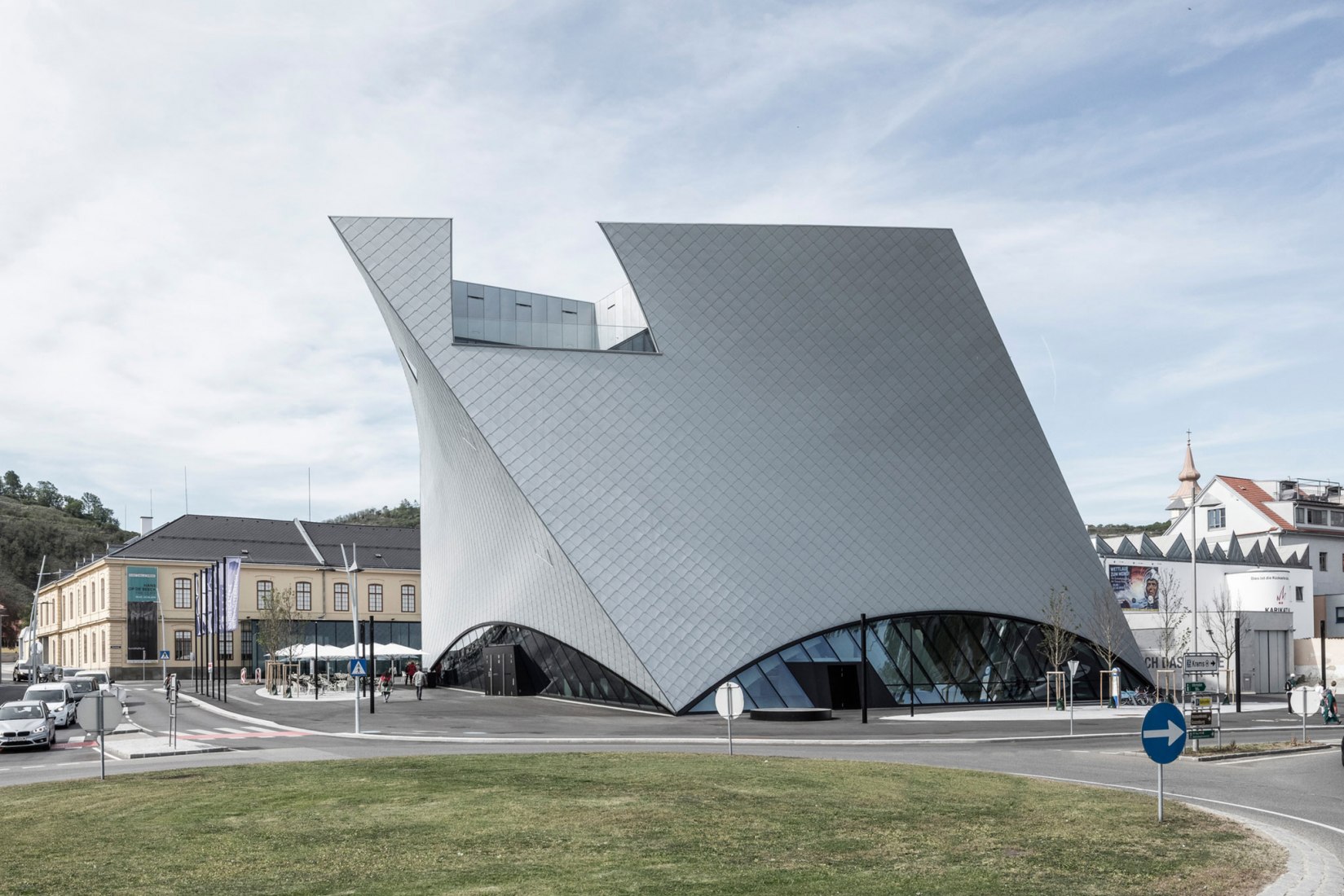 Galería Estatal de la Baja Austria por Marte.Marte Architekten. Fotografía de Roland Horn
