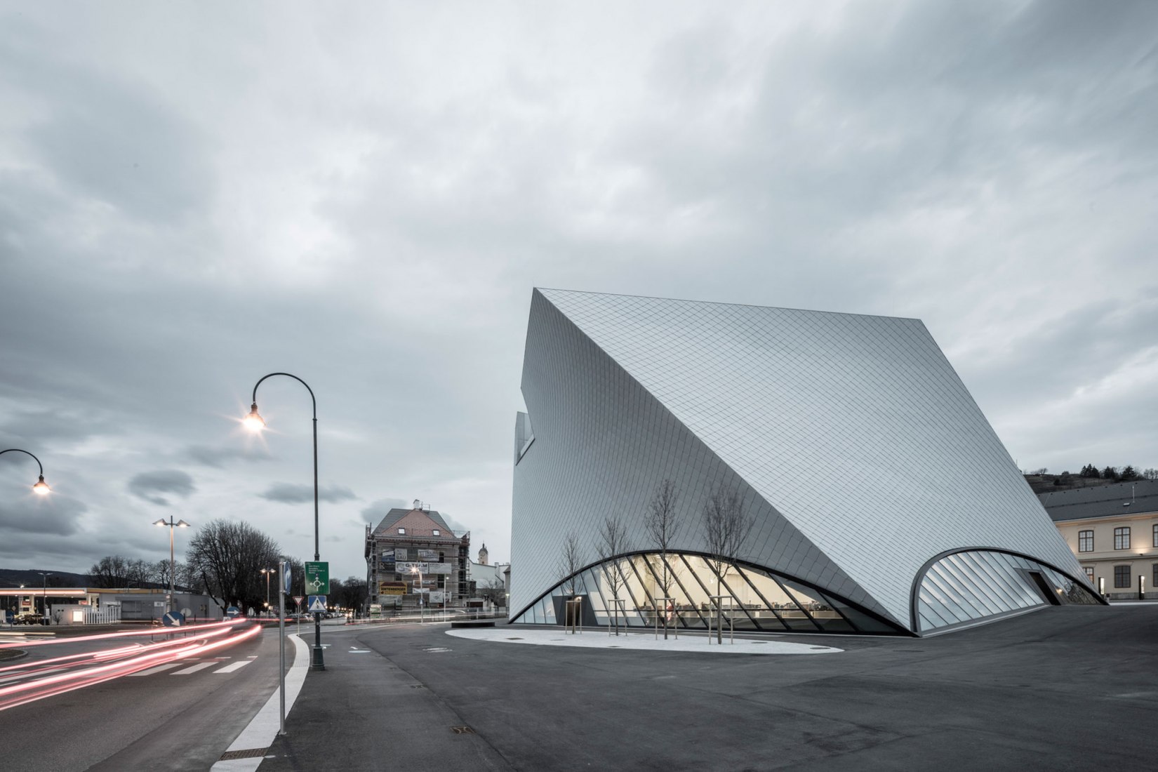 Galería Estatal de la Baja Austria por Marte.Marte Architekten. Fotografía de Roland Horn