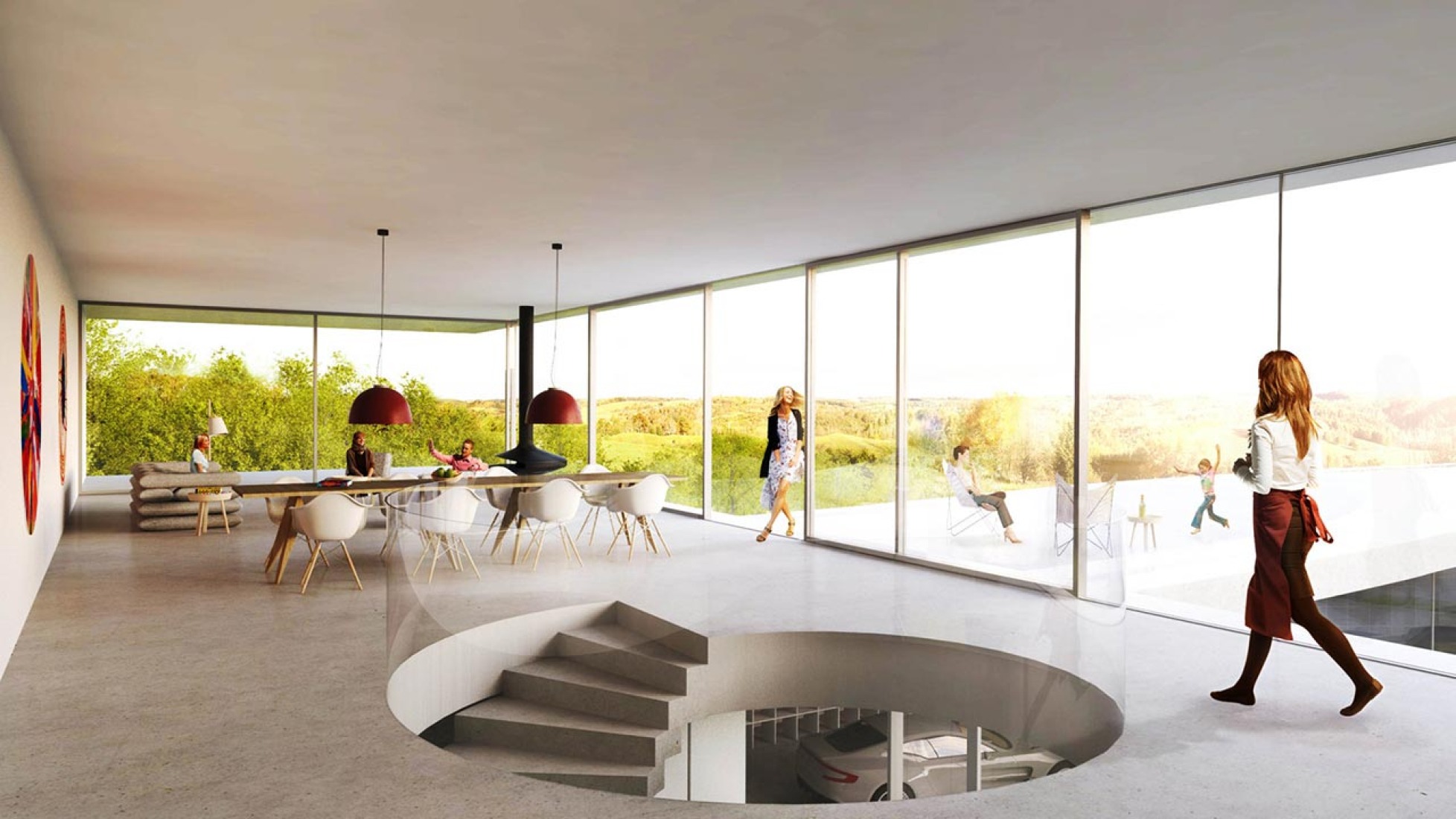 Villa Gug por BIG. Imagen © BIG-Bjarke Ingels Group.
