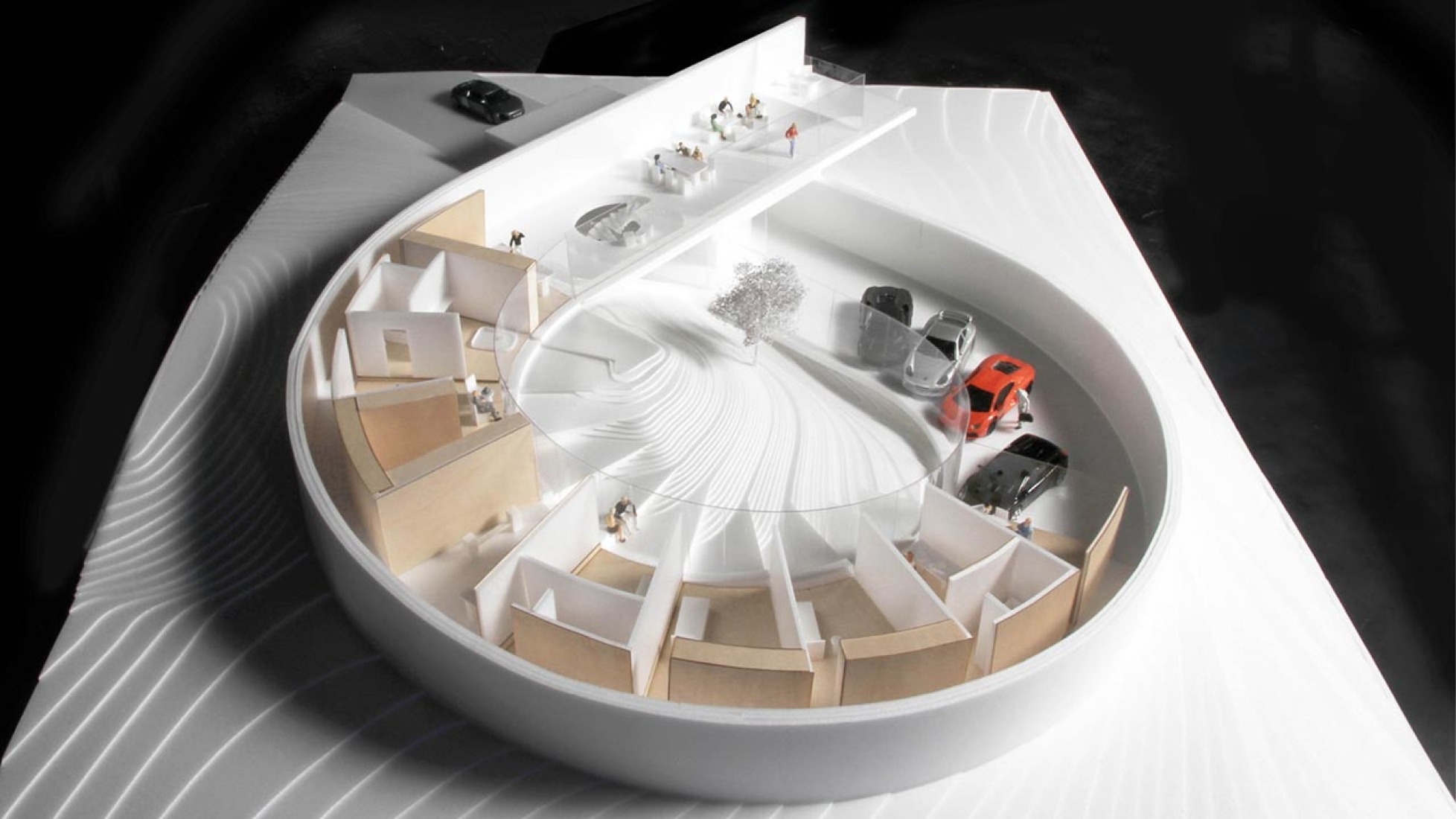 Maqueta. Villa Gug por BIG. Imagen © BIG-Bjarke Ingels Group.