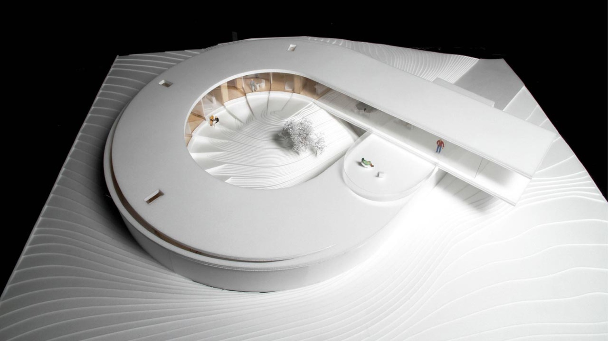 Maqueta. Villa Gug por BIG. Imagen © BIG-Bjarke Ingels Group.