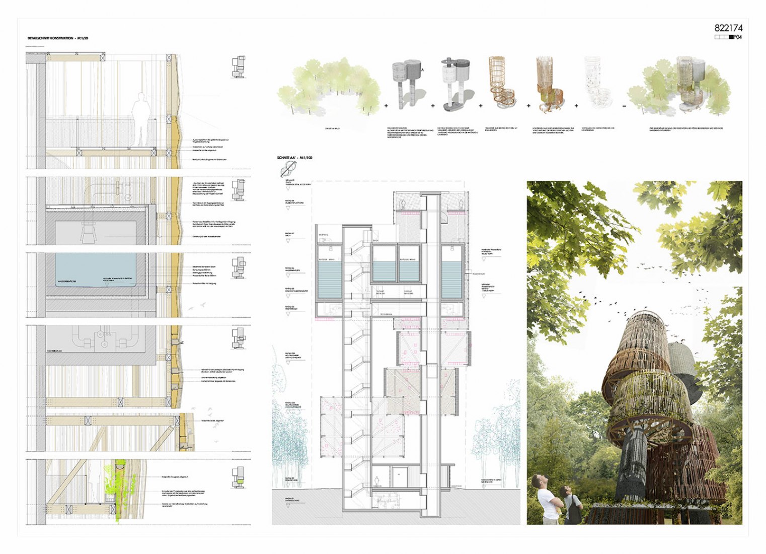 Board 4. Château d'eau by Amann-Canovas-Maruri + Adelino Magalhaes. Image courtesy of Amann-Canovas-Maruri + Adelino Magalhaes