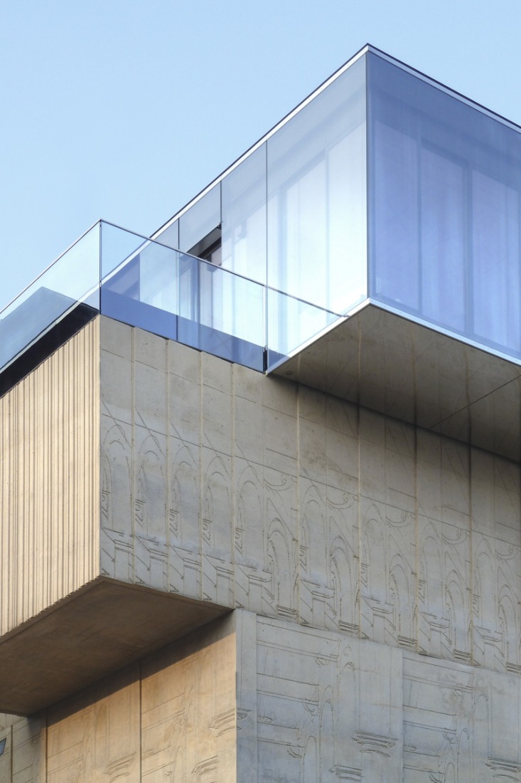 Exterior view. Rooftop. Tchoban foundation. Museum for Architectural Drawing by SPEECH Tchoban & Kuznetsov. Photography ©npstv.