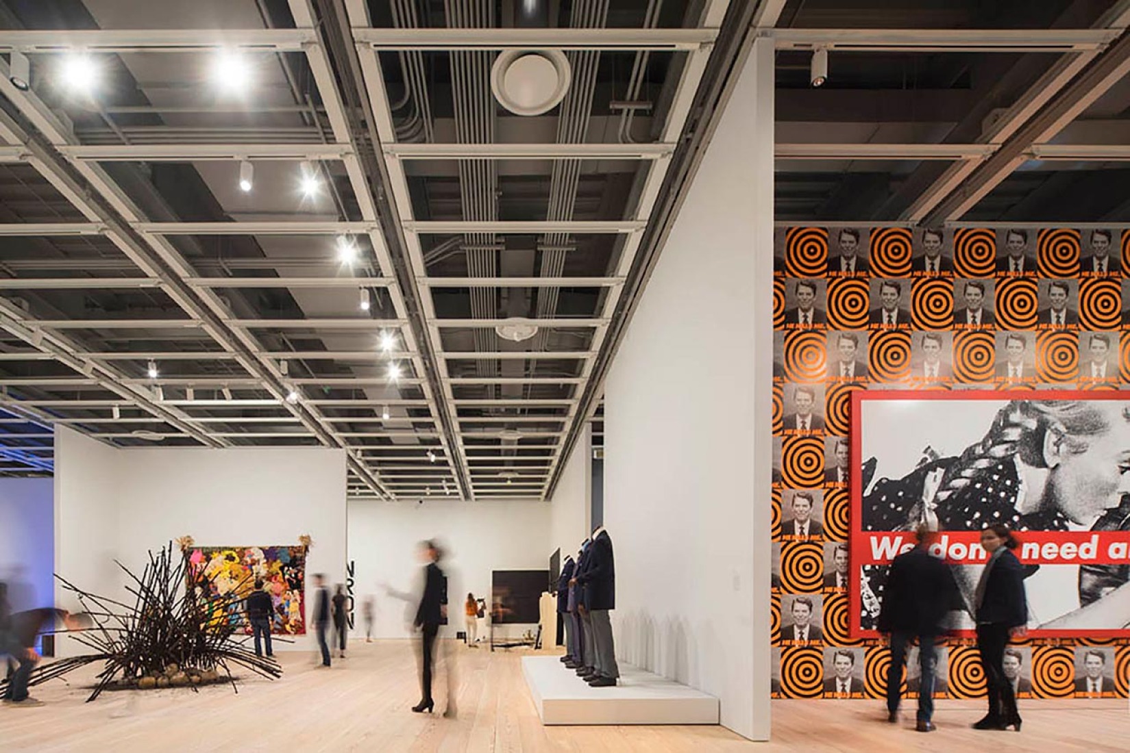 Vista del interior. Museo Whitney por Renzo Piano. Fotografía © Nic Lehoux.