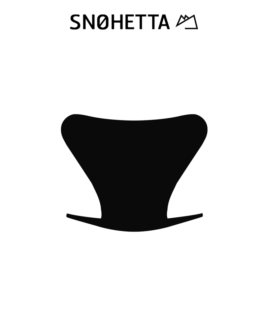 Reinterpretation by Snøhetta. Image courtesy of Republic of Fritz Hansen.