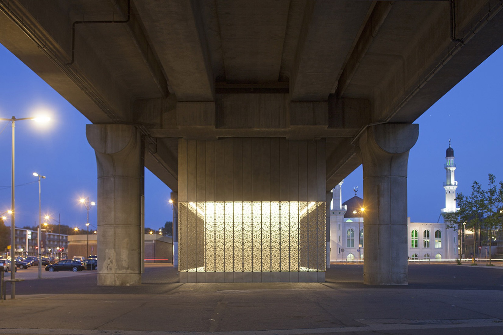 Kraaiennest, Metro Station by Maccreanor Lavington. Photography © Luuk Kramer.