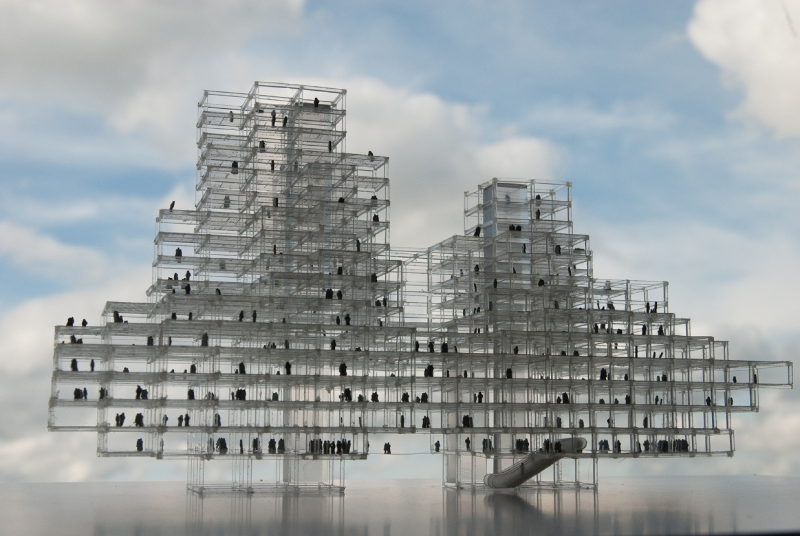 Stadskantoor Rotterdam por OMA. Imagen © cortesía de OMA.