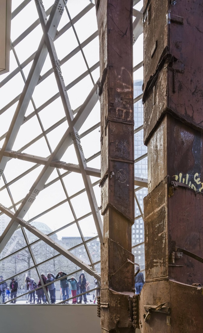 National September 11 Memorial Museum Pavilion by Snøhetta. Image courtesy of Snøhetta.