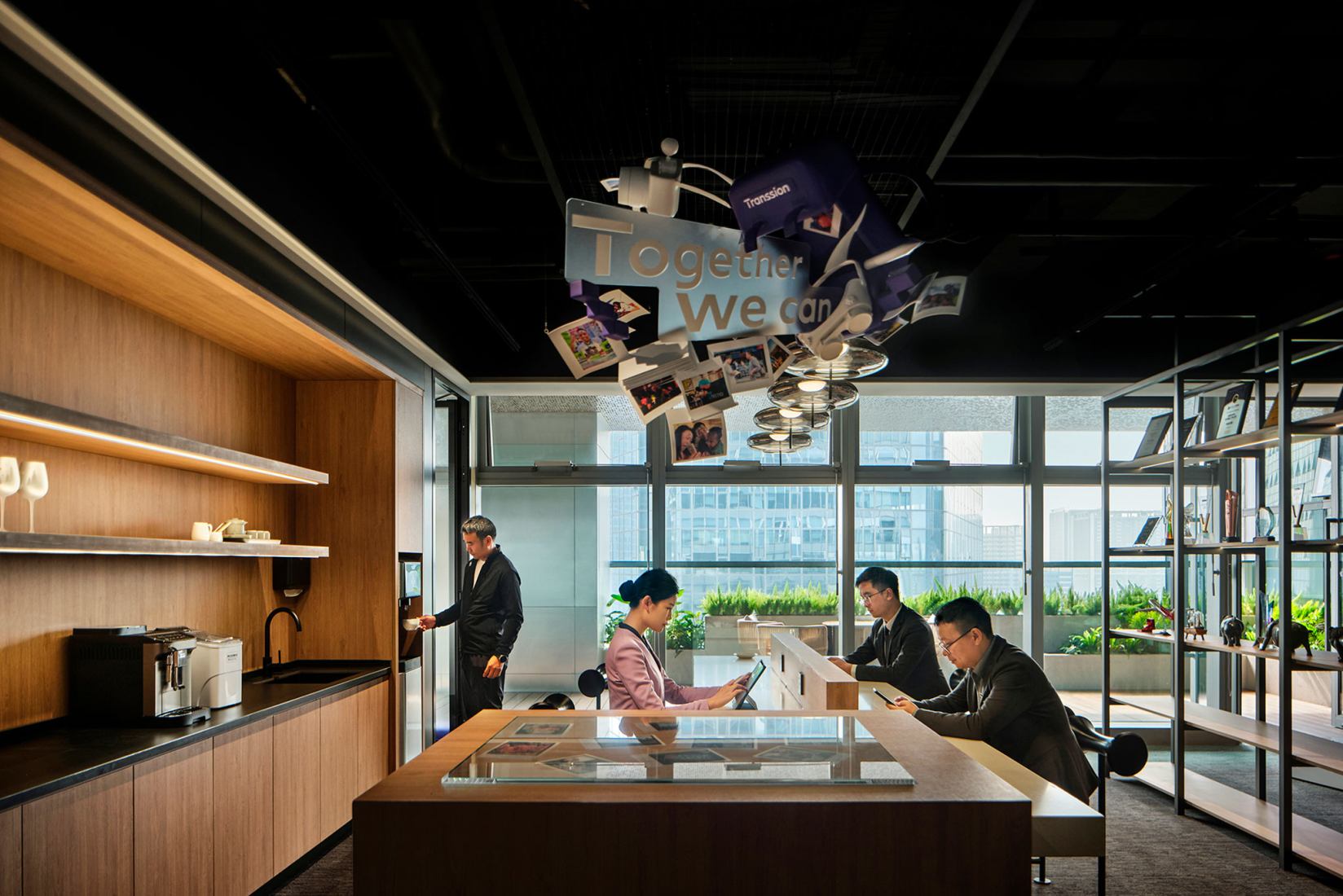 Photograph by Act Studio. T33 Full-Time Center by  Aedas.