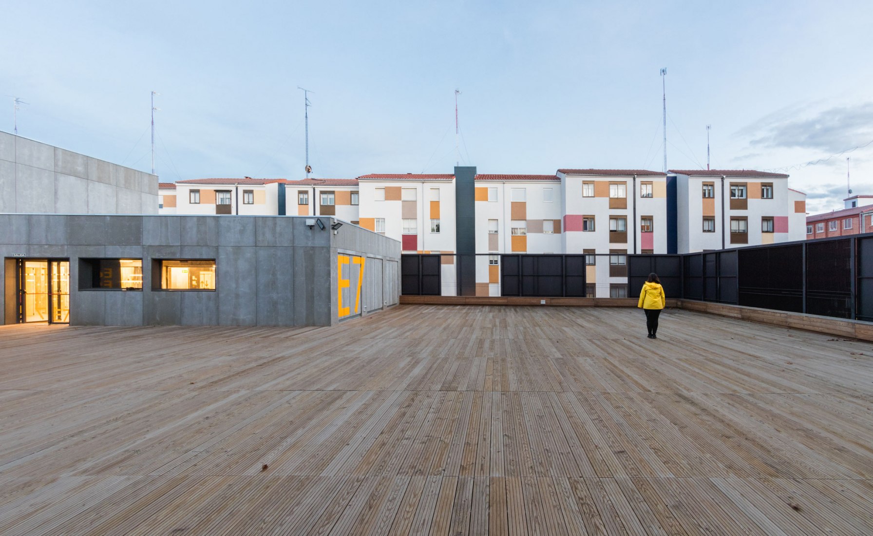 Building Renovation for Youth Space by Arias Garrido Arquitectos. Photograph by ruheca