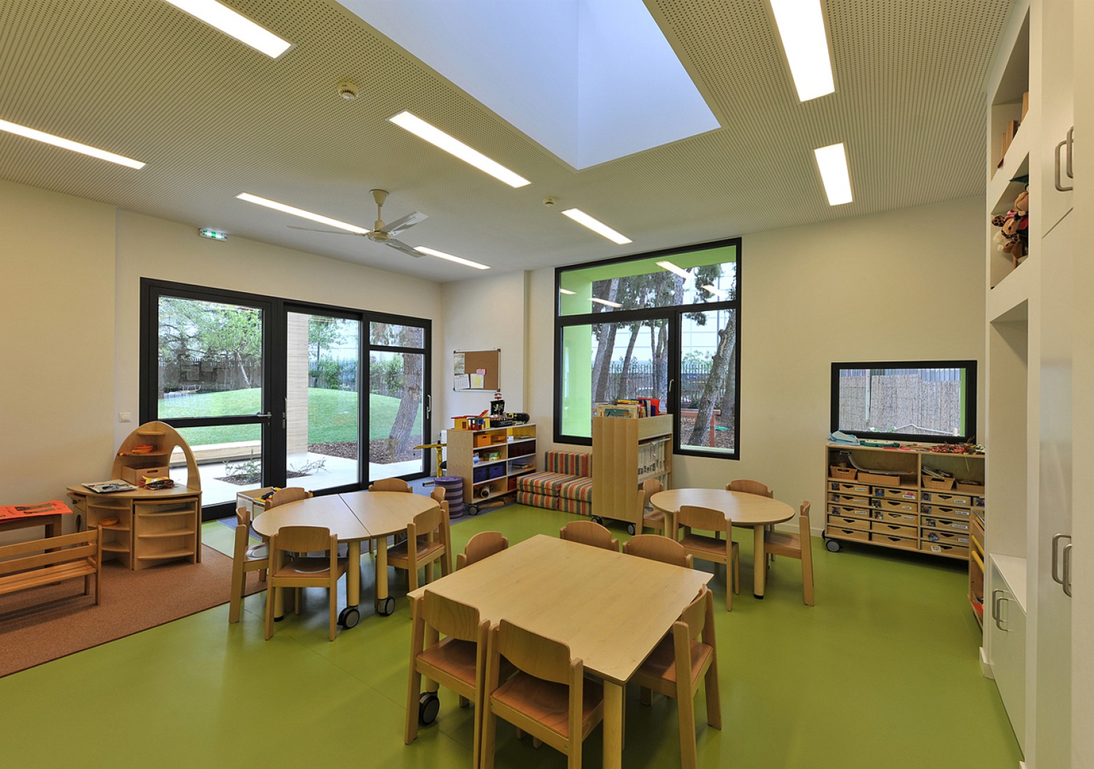 La Guardería de la Escuela Alemana de Atenas de Potiropoulos D+L Arquitectos. Fotografía © Charalambos Louizidis.