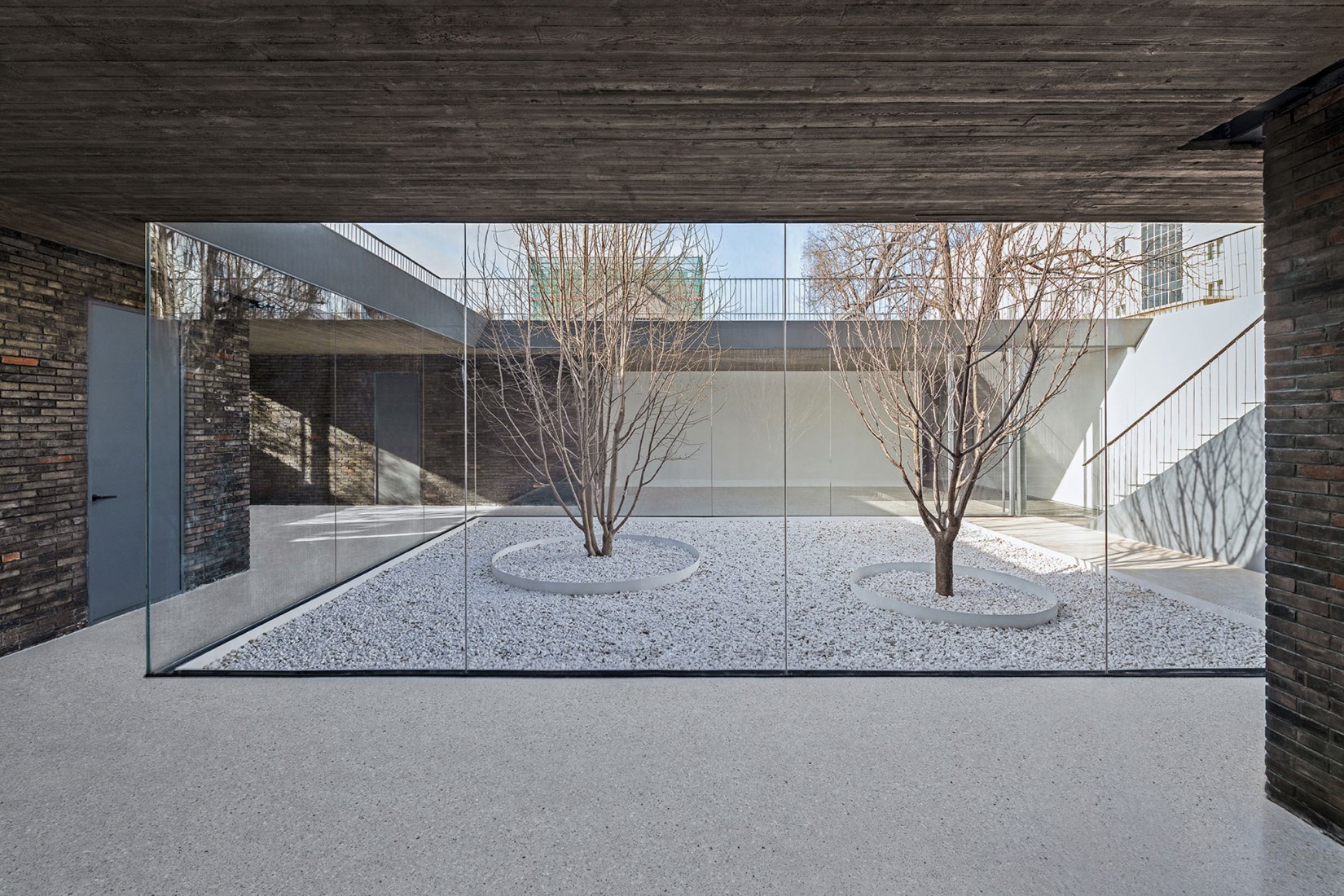 Folding Courtyard by ARCHSTUDIO. Photograph by Wang Ning