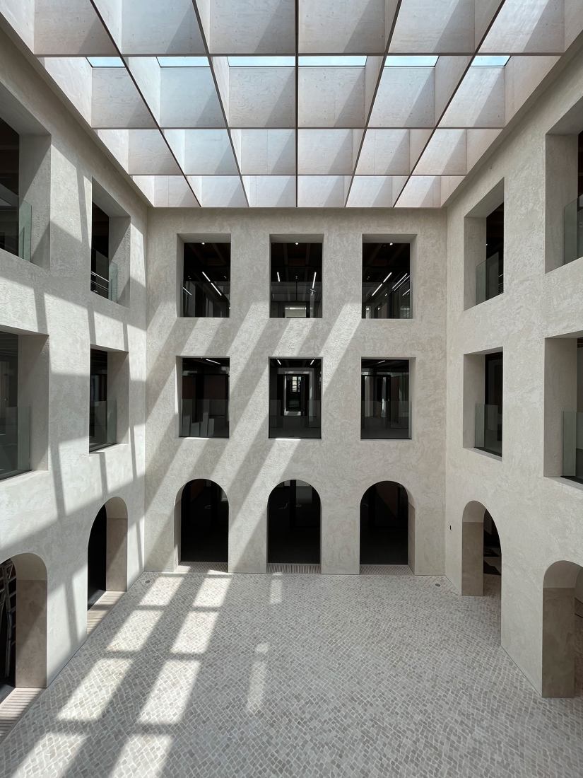 Rehabilitation of the Convent of Las Salesas of Pamplona by MatosCastillo Architects S.L.P, Alvarez-Sala Studio, S.L.P) and Rueda Pizarro Architects S.L.P. Photography by Pedro Pegenaute, Alberto Martínez Castillo.