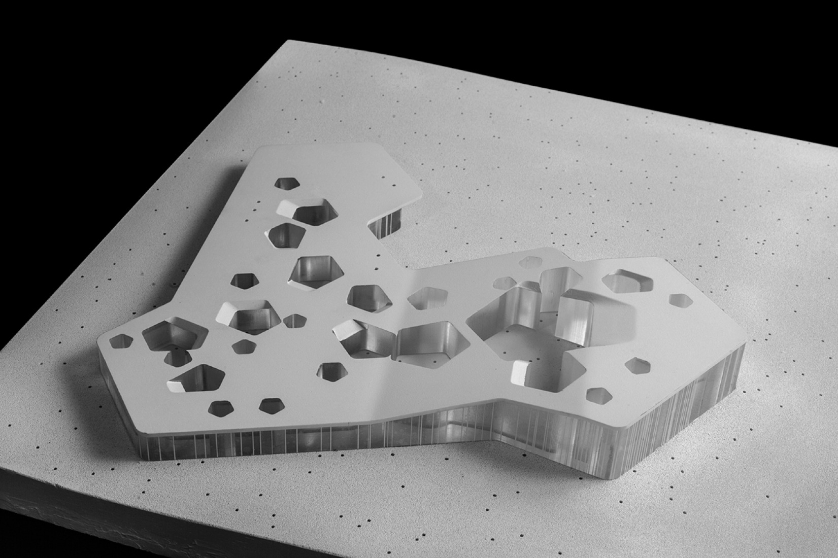 Maqueta Nieto Sobejano Arquitectos. Arvo Pärt Centre. Cortesía de Nieto Sobejano Arquitectos.